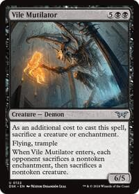 Vile Mutilator - Duskmourn: House of Horror - Magic: The Gathering card