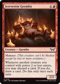 Irreverent Gremlin - Duskmourn: House of Horror - Magic: The Gathering card