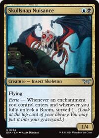 Skullsnap Nuisance - Duskmourn: House of Horror - Magic: The Gathering card