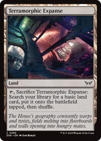 Terramorphic Expanse - Duskmourn: House of Horror - Magic: The Gathering card