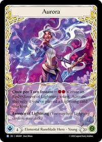 Aurora - Blitz Deck: Rosetta - Aurora - Flesh and Blood TCG card