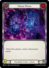 Hocus Pocus (Blue) - Blitz Deck: Rosetta - Aurora - Flesh and Blood TCG card