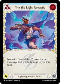 Trip the Light Fantastic (Blue) - Blitz Deck: Rosetta - Aurora - Flesh and Blood TCG card