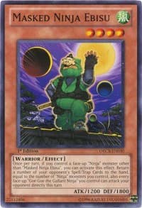 Masked Ninja Ebisu - Order of Chaos - YuGiOh card