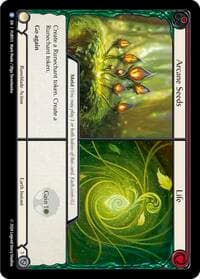 Arcane Seeds // Life - Blitz Deck: Rosetta - Florian - Flesh and Blood TCG card