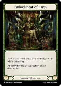 Embodiment of Earth - Blitz Deck: Rosetta - Florian - Flesh and Blood TCG card