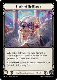Flash of Brilliance - Blitz Deck: Rosetta - Oscilio - Flesh and Blood TCG card