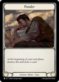 Ponder - Blitz Deck: Rosetta - Oscilio - Flesh and Blood TCG card