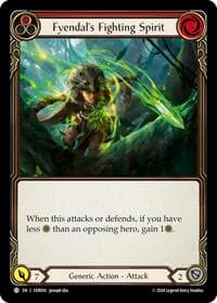 Fyendal's Fighting Spirit (Red) - Blitz Deck: Rosetta - Verdance - Flesh and Blood TCG card