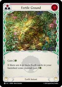 Fertile Ground (Red) - Blitz Deck: Rosetta - Verdance - Flesh and Blood TCG card