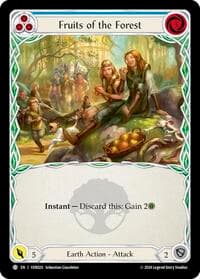 Fruits of the Forest (Blue) - Blitz Deck: Rosetta - Verdance - Flesh and Blood TCG card