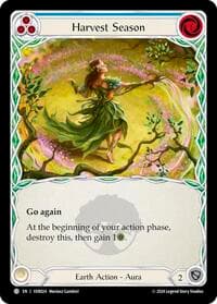 Harvest Season (Blue) - Blitz Deck: Rosetta - Verdance - Flesh and Blood TCG card