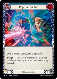 Pop the Bubble (Blue) - Blitz Deck: Rosetta - Verdance - Flesh and Blood TCG card