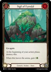 Sigil of Fyendal - Blitz Deck: Rosetta - Verdance - Flesh and Blood TCG card