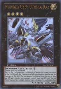 Number C39: Utopia Ray - Order of Chaos - YuGiOh card
