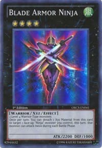 Blade Armor Ninja - Order of Chaos - YuGiOh card