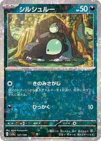 Shroodle - 127/190 (Mirror Holofoil) - SV4a: Shiny Treasure ex - Pokemon Japan card