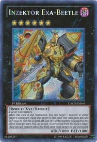 Inzektor Exa-Beetle - Order of Chaos - YuGiOh card