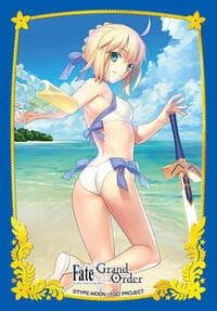 Bushiroad Sleeve Collection Mini: Fate/Grand Order: Archer/Altria Pendragon (65-Pack) - Bushiroad Card Sleeves - Card Sleeves card