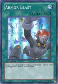 Armor Blast - Order of Chaos - YuGiOh card
