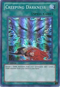 Creeping Darkness - Order of Chaos - YuGiOh card
