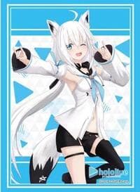 Bushiroad Sleeve Collection HG Vol.3975: Hololive Production - Shirakami Fubuki (2023 Ver.) (75-Pack) - Bushiroad Card Sleeves - Card Sleeves card