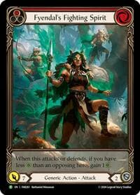 Fyendal's Fighting Spirit (Red) (Extended Art) - FAB261 - Flesh and Blood: Promo Cards - Flesh and Blood TCG card