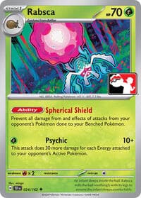 Rabsca - Prize Pack Series Cards - Pokemon card