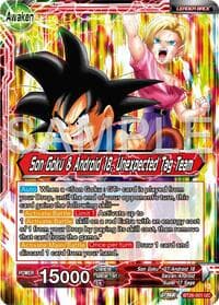 Son Goku // Son Goku & Android 18, Unexpected Tag Team - Ultimate Advent - Dragon Ball Super: Masters card