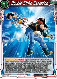 Double-Strike Explosion - Ultimate Advent - Dragon Ball Super: Masters card