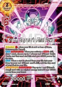 Frieza, Emperor's Final Power - Ultimate Advent - Dragon Ball Super: Masters card