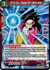 SS4 Son Goku, Showdown With a Machine Mutant - Ultimate Advent - Dragon Ball Super: Masters card