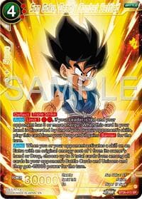 Son Goku, Deadly Combat Settled - Ultimate Advent - Dragon Ball Super: Masters card