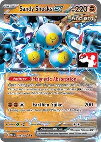 Sandy Shocks ex - Prize Pack Series Cards - Pokemon card