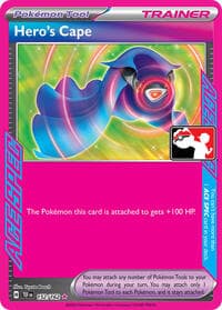 Hero's Cape - Prize Pack Series Cards - Pokemon card