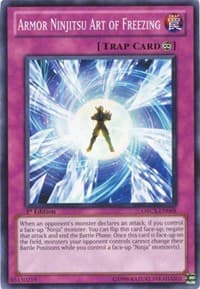Armor Ninjitsu Art of Freezing - Order of Chaos - YuGiOh card