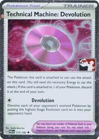 Technical Machine: Devolution - 177/182 (Cosmos Holo) - Prize Pack Series Cards - Pokemon card