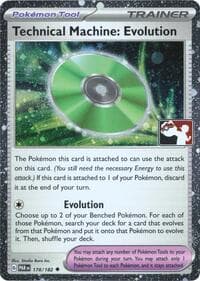 Technical Machine: Evolution - 178/182 (Cosmos Holo) - Prize Pack Series Cards - Pokemon card