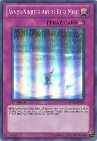 Armor Ninjitsu Art of Rust Mist - Order of Chaos - YuGiOh card