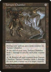 Torture Chamber - Tempest - Magic: The Gathering card