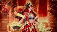 Convention Exclusive Playmat - Blaze, Firemind - Flesh and Blood Playmats - Playmats card