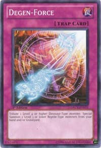 Degen-Force - Order of Chaos - YuGiOh card