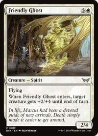 Friendly Ghost - Duskmourn: House of Horror - Magic: The Gathering card