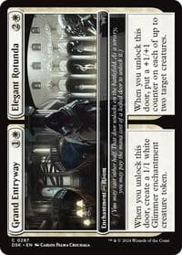 Grand Entryway // Elegant Rotunda (0287) - Duskmourn: House of Horror - Magic: The Gathering card