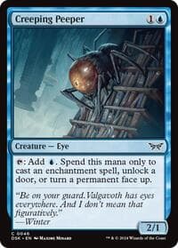 Creeping Peeper - Duskmourn: House of Horror - Magic: The Gathering card
