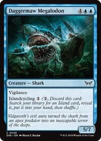 Daggermaw Megalodon - Duskmourn: House of Horror - Magic: The Gathering card
