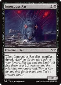 Innocuous Rat - Duskmourn: House of Horror - Magic: The Gathering card