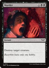 Murder - Duskmourn: House of Horror - Magic: The Gathering card