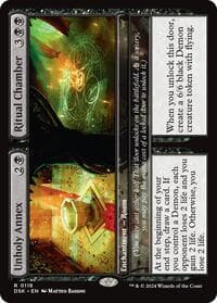 Unholy Annex // Ritual Chamber - Duskmourn: House of Horror - Magic: The Gathering card