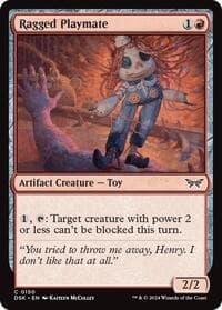 Ragged Playmate - Duskmourn: House of Horror - Magic: The Gathering card